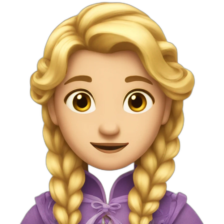 Raiponce emoji