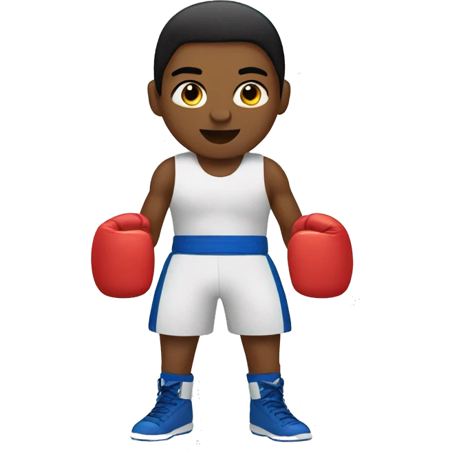 Boxeadora emoji