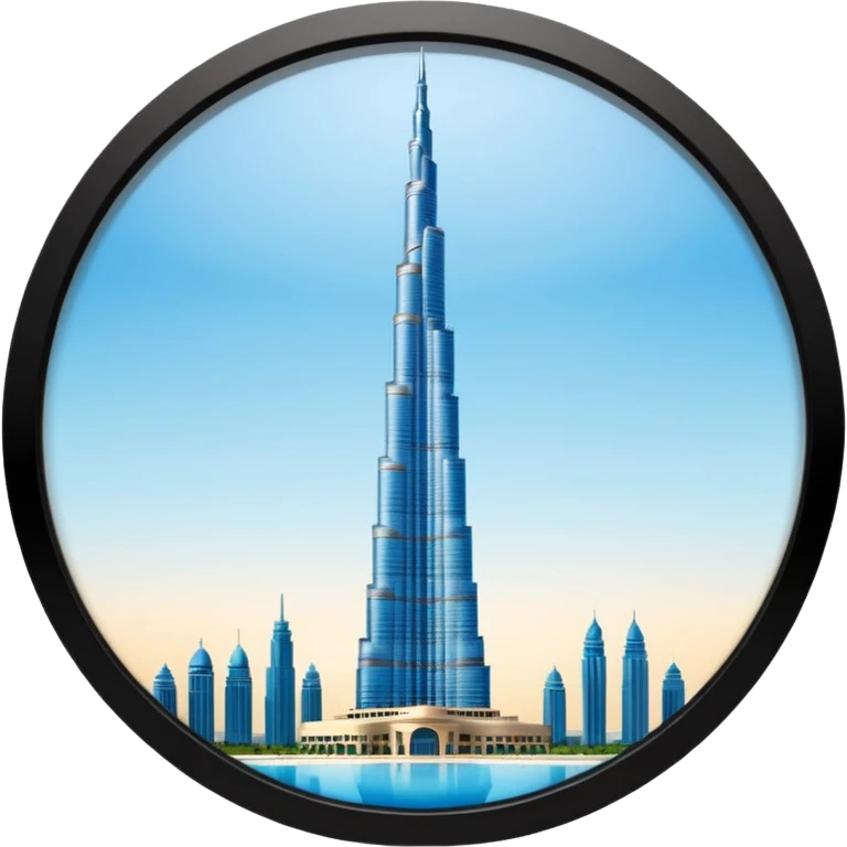Burj khalifa emoji
