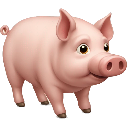  cochon qui rit emoji
