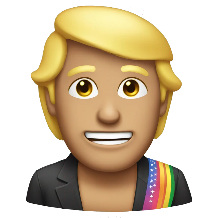 Gay trump emoji