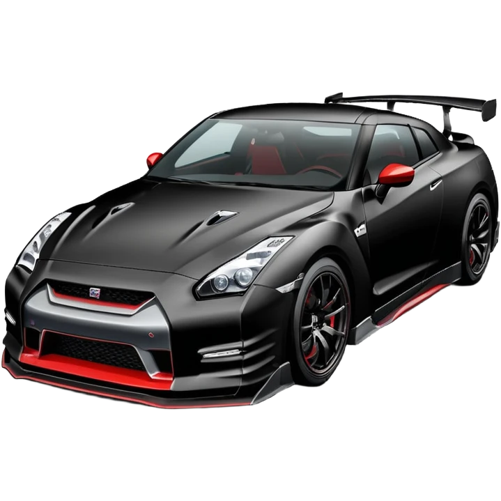 Nissan Gt r r35 nismo siyah  emoji