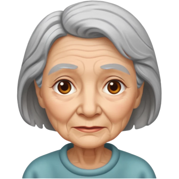 old lady emoji