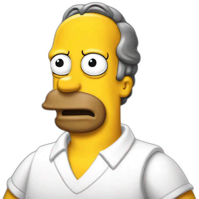 Homer simpsons emoji