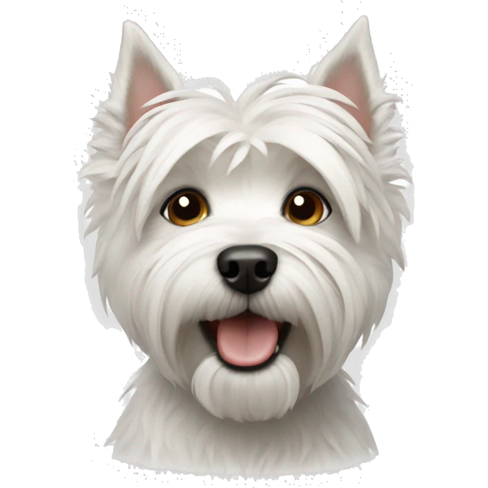Dog-west highland terrier emoji
