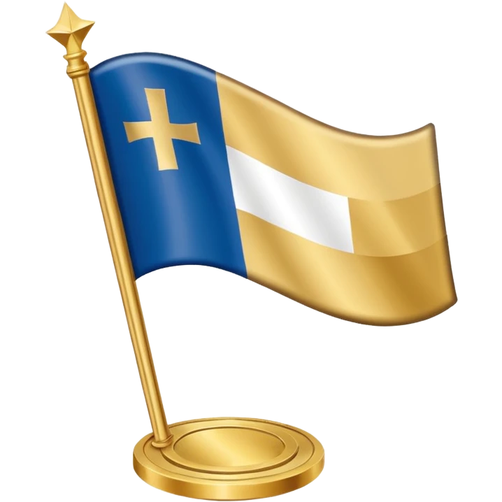simple flag emoji following the theme of "chronos" and gods of olympus emoji