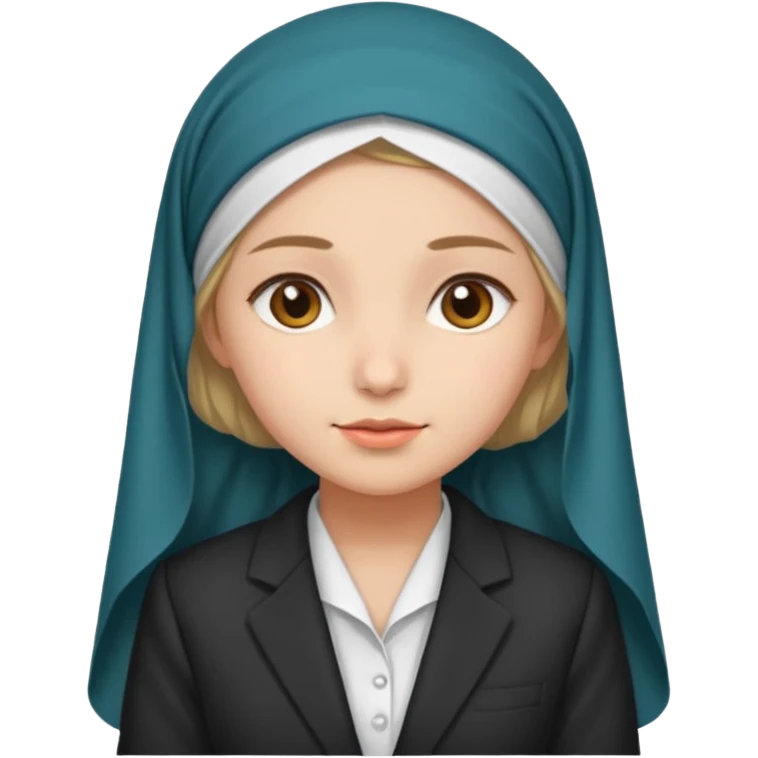 girl wearing suit and chunni on her head  emoji