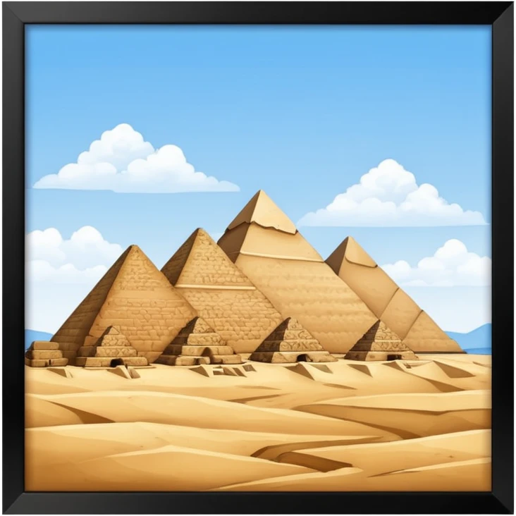 pyramids of giza emoji