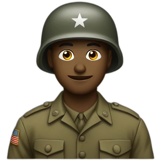 us soldier ww2 emoji