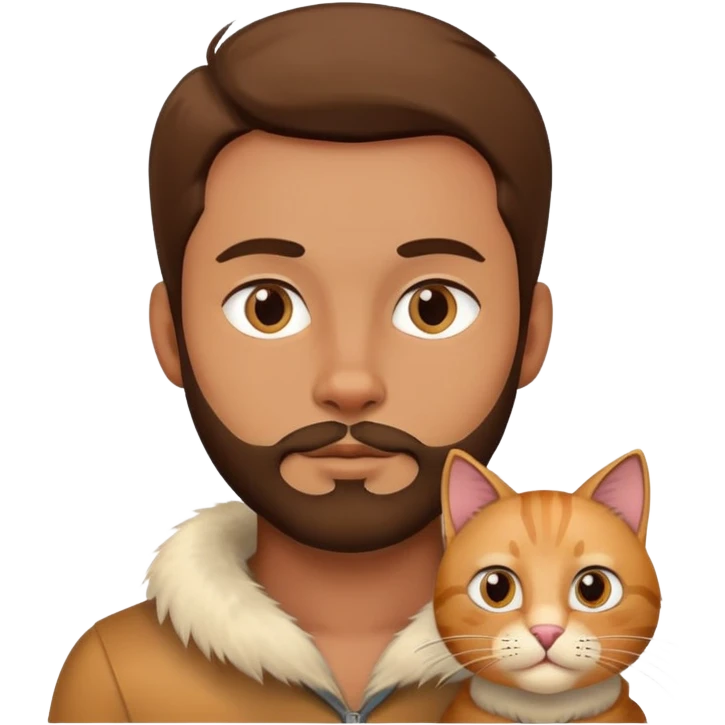 Half man half cat emoji