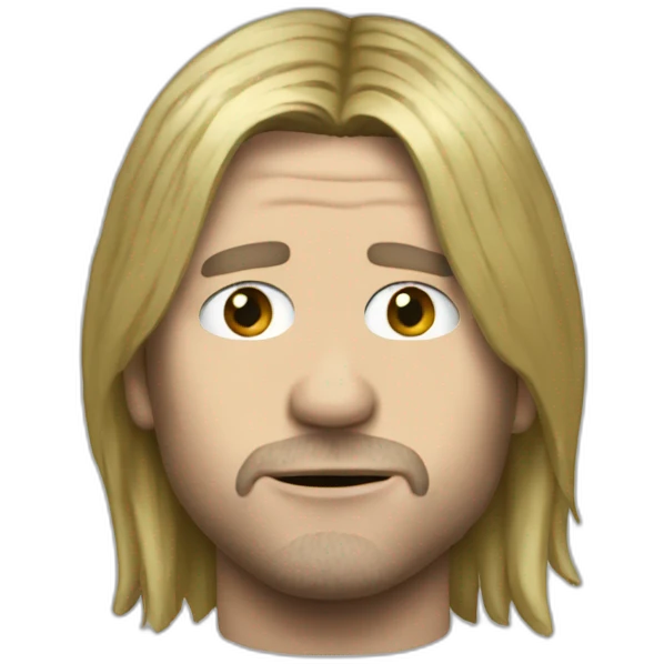 Kurt cobain emoji