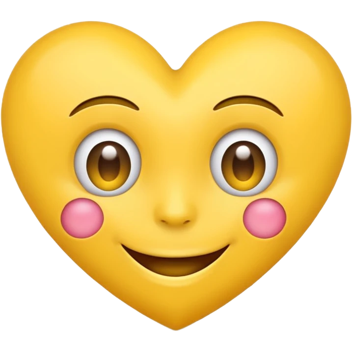 heart eyes face emoji emoji