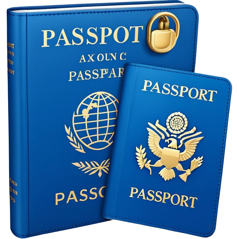 Simple passport emoji
