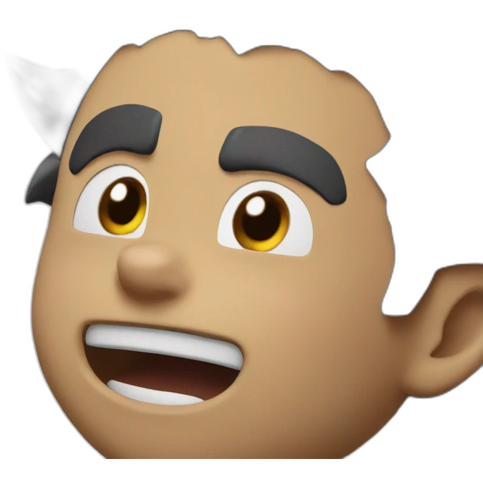 does goku clean nuts? emoji