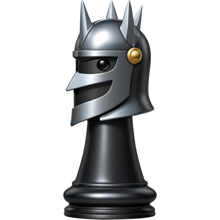 black knight chess emoji