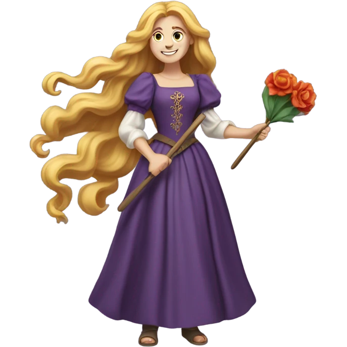 rapunzel emoji