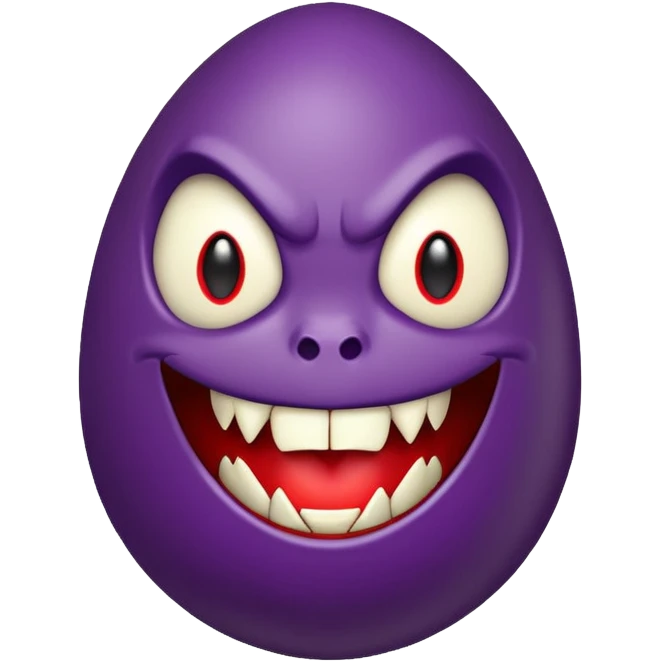 vampire easter egg cute emoji