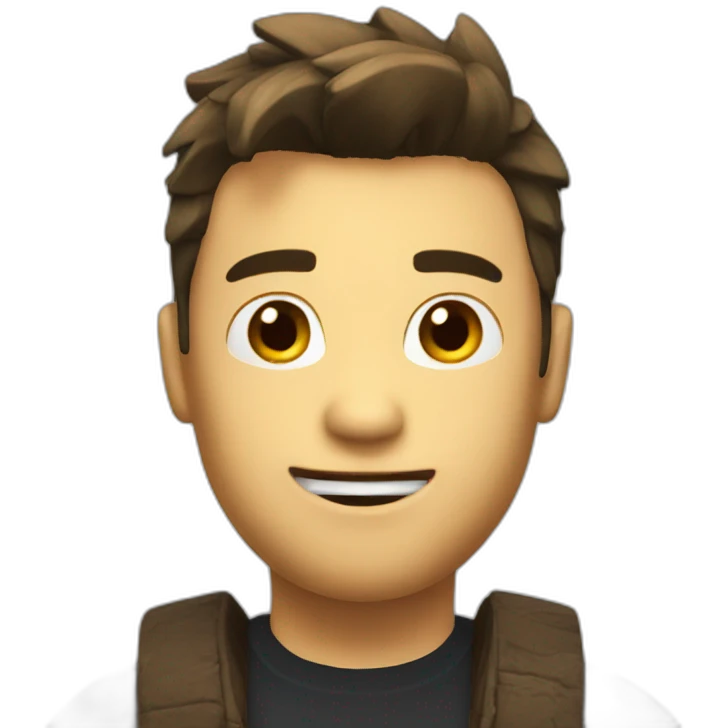Male roblox face emoji