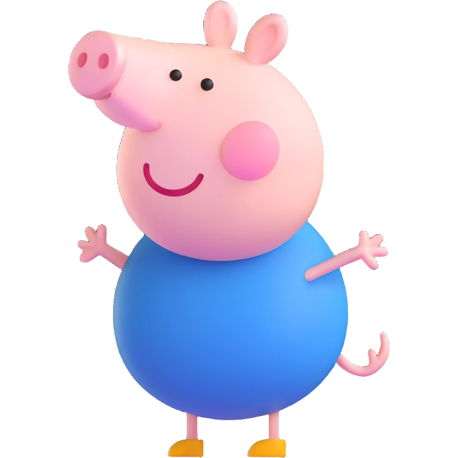 Peppa Pig cartoon character emoji