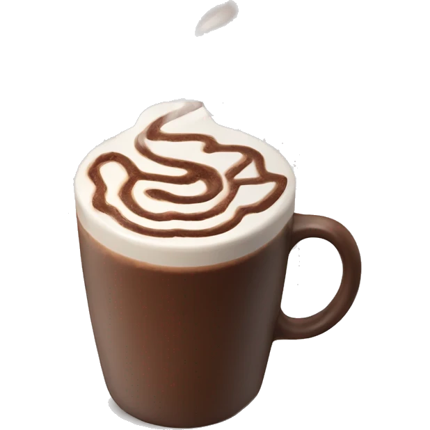  Hot chocolat emoji