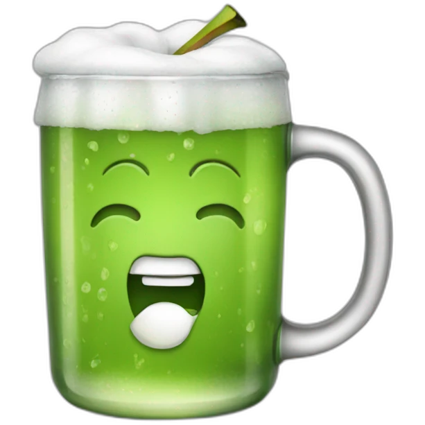 Ap someone who drinks apple jui emoji
