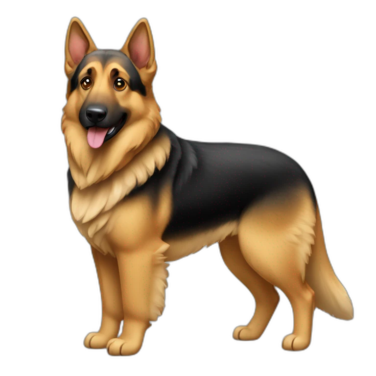 Berger allemand  emoji