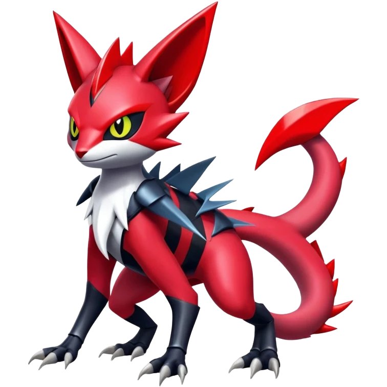 Shiny Exotic Bisharp-Sneasel-Weavile-Zangoose-Scizor-Hybrid-Creature emoji