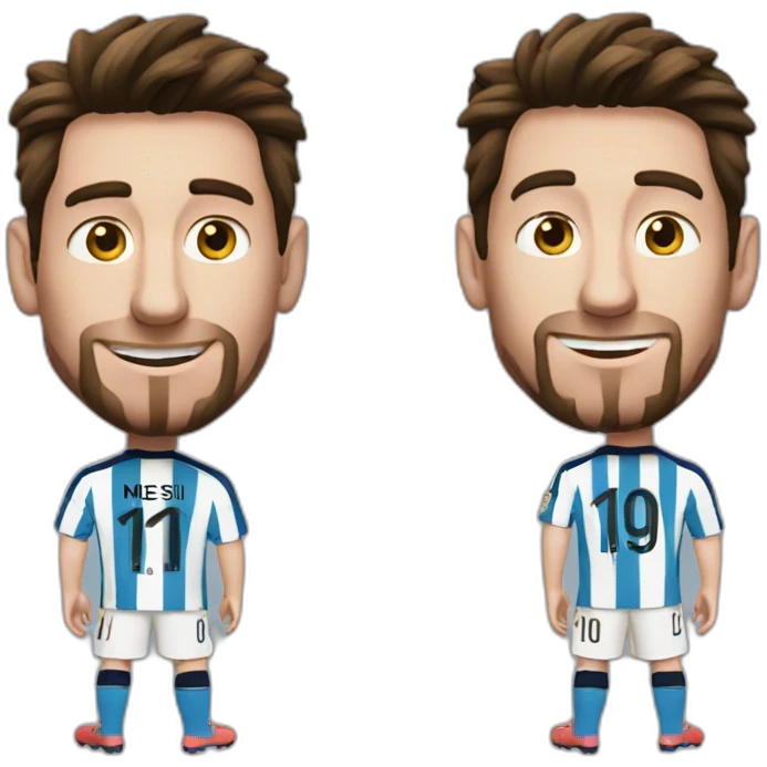 messi millonario emoji