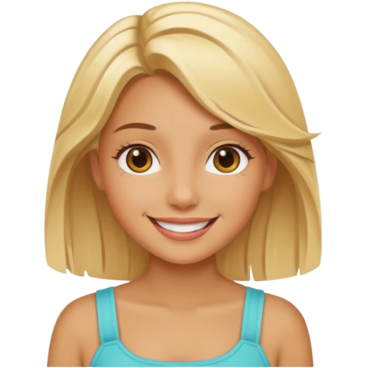 dvinaceti summer girl  emoji