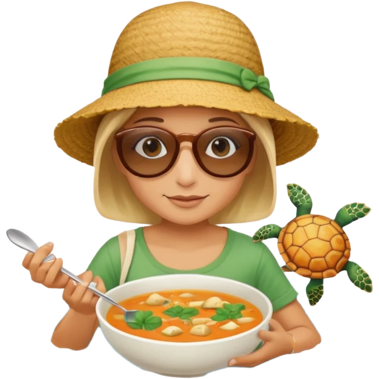 ⛱️🐢🍲 emoji