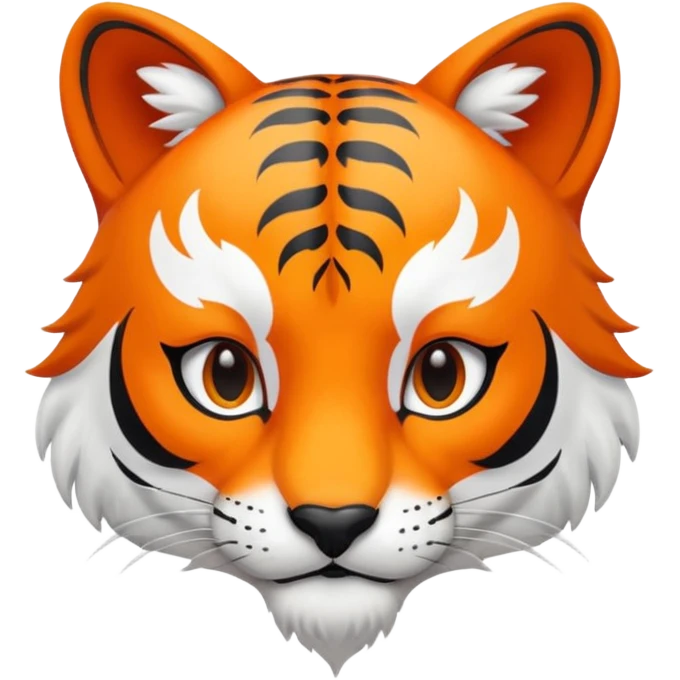 renard et tigre blanc emoji
