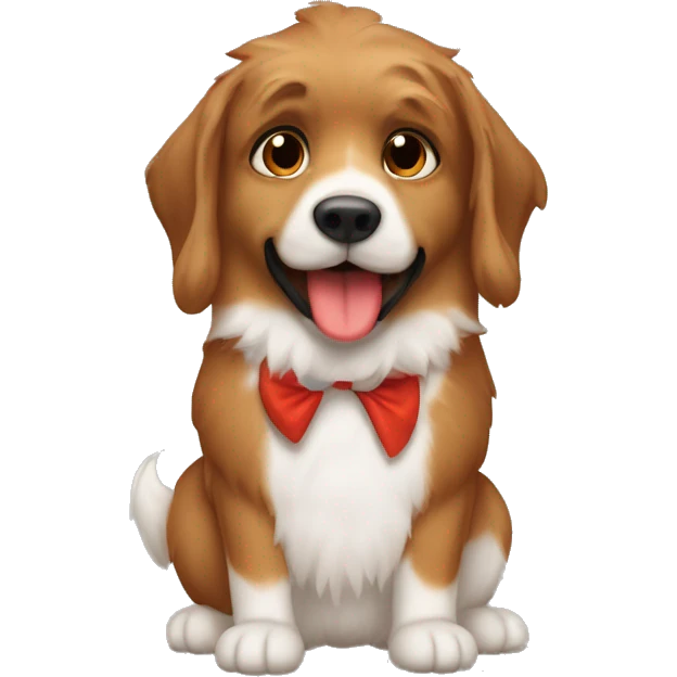 un furry canino cooker spanish con pelo rosso e arancione che manda un bacio emoji