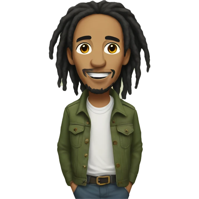 bob marley emoji
