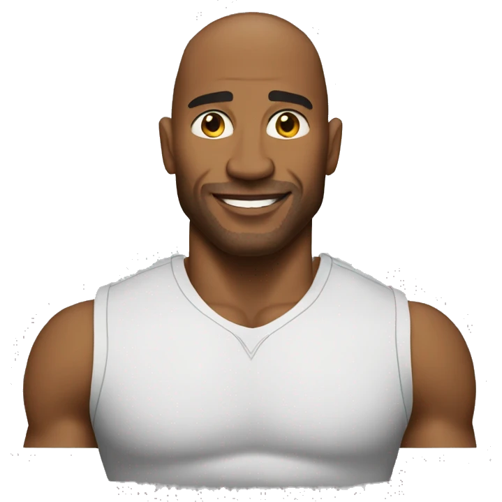 Dwayne Jhonson  emoji