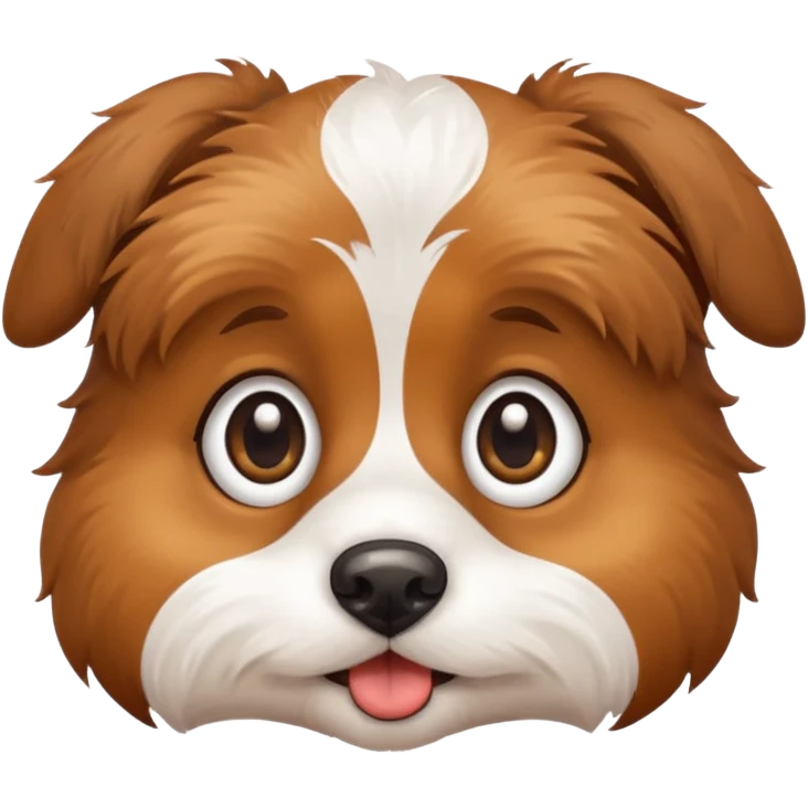 Cute dog emoji