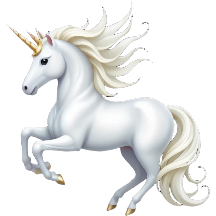 cinematic-beautiful-white-unicorn-emoji,-poised-and-regal,-with-a-slender,-ethereal-form-draped-in-a-pristine-white-color,-a-flowing-mane-and-tail,-and-a-white,-spiraled-horn-that-radiates-pure-light,-simplified-yet-sharp-and-majestic,  emoji