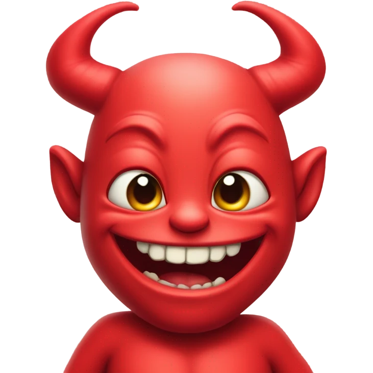  big fat red Valentine Imp emoji