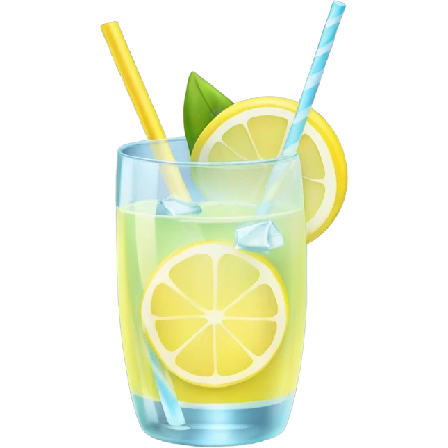 Lemonade juice emoji