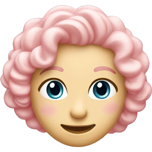 Cœur pastel rose emoji