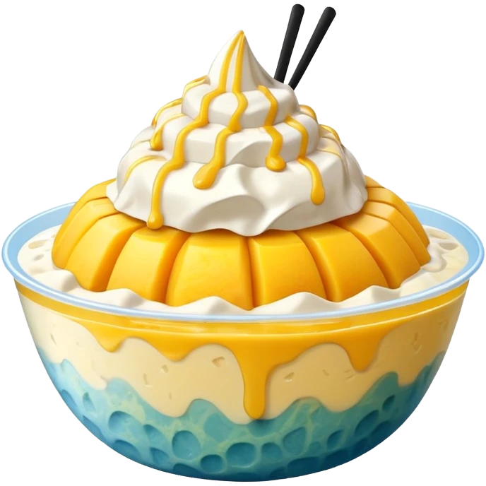 mango bingsu emoji