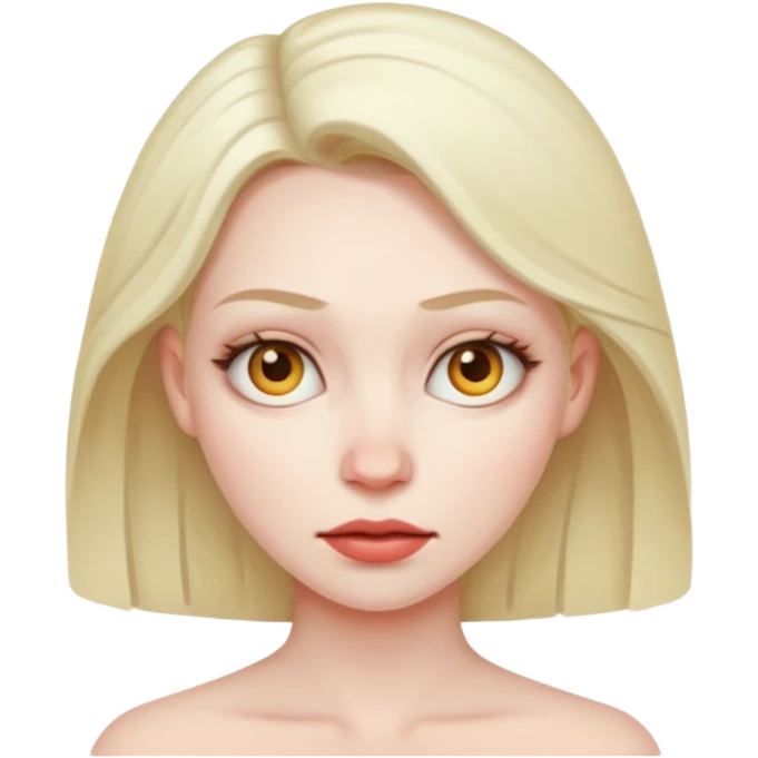 woman looking with envy emoji