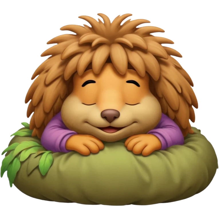 Sleeping fraggle emoji