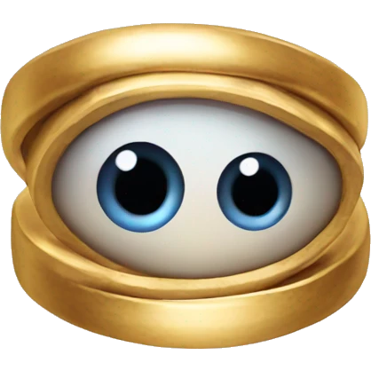 Ring with eyes emoji