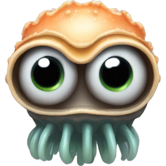 Barnacle without eyes emoji