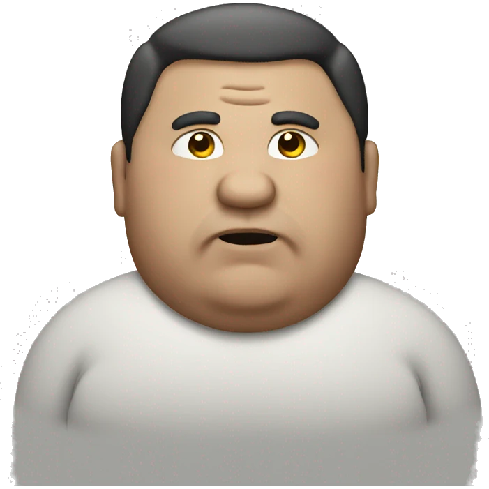 fat man emoji
