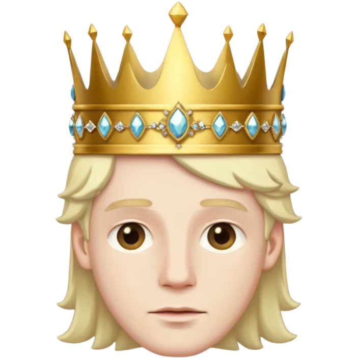 White Prince emoji