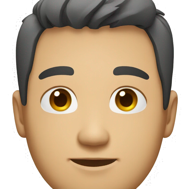 handsome asian emoji