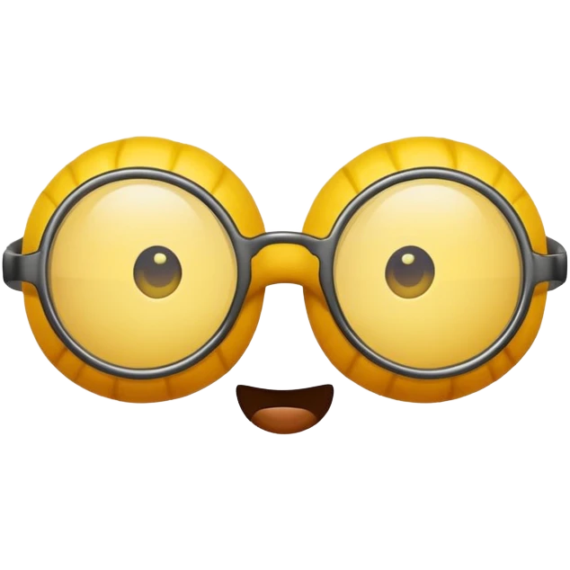 Squash with glasses emoji