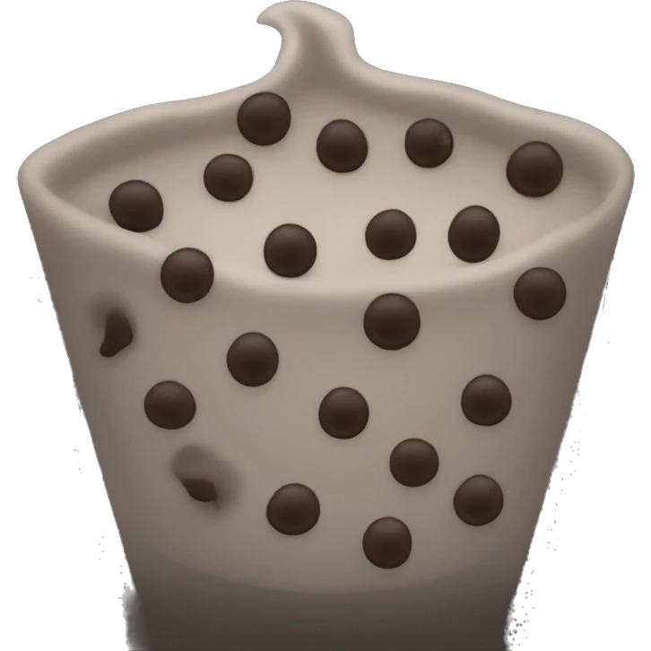 Dark milk emoji