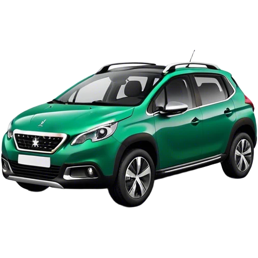 Peugeot 2008 couleur émeraude emoji